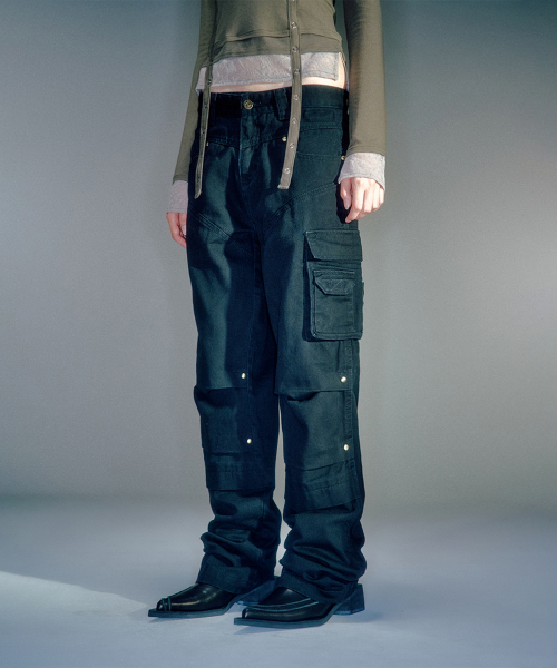 PRIX STRAIGHT WORK-PANTS чёрный
