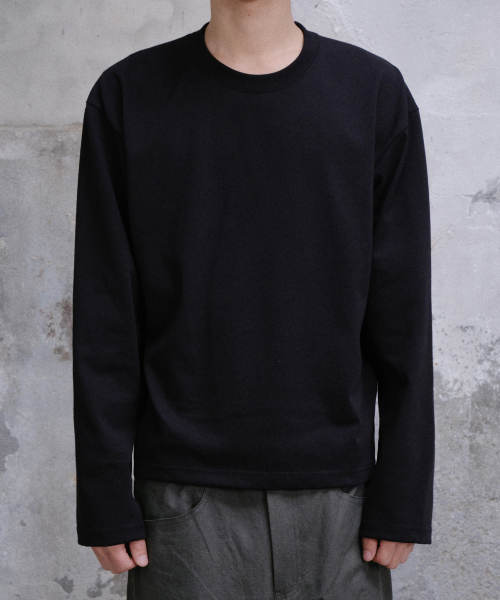 UNIFORM CROP LONG SLEEVE (чёрный)