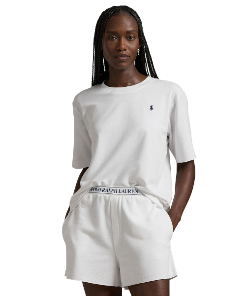 Домашний костюм Club Terry с шортами White 4P8029
