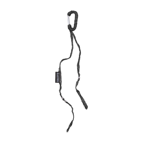 KNOTTY Tie Carabiner Keyring_Black