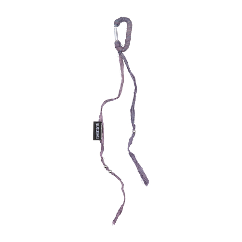 KNOTTY Tie Carabiner Keyring_Purple