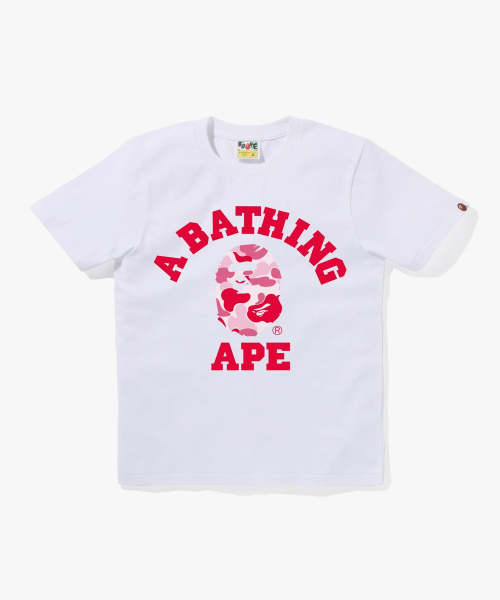 Футболка ABC Camo College (W) WHITE/PINK