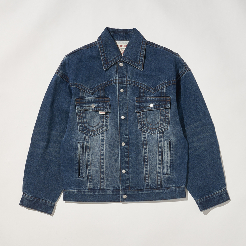 DENIM FIELD TRUCKER JACKET INDIGO
