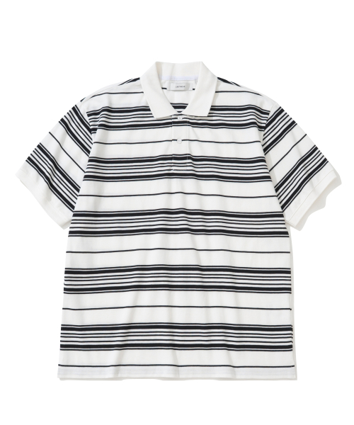 мульти полоска оверсайз рубашка