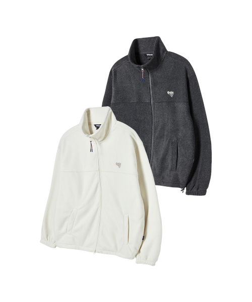 FLEECE FULL ZIP JACKET [5 COLOR]