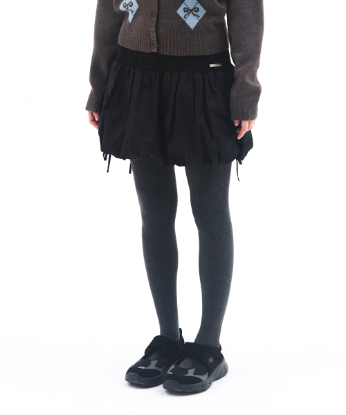 아메스 월드와이드 PUMPKIN MINI SKIRT BLACK