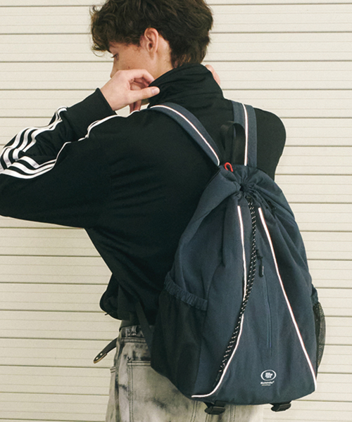 마스마룰즈() Cover draw backpack_Vintage navy 상품 이미지