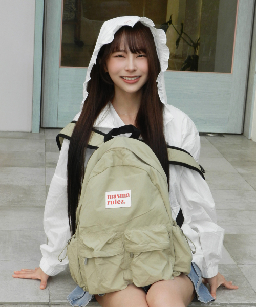 Two pocket daily backpack_6 Colors