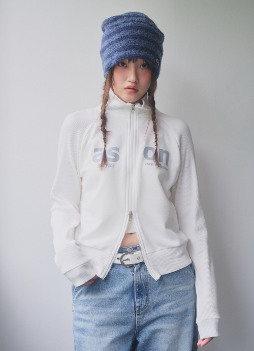 SALT ZIP-UP / WHITE