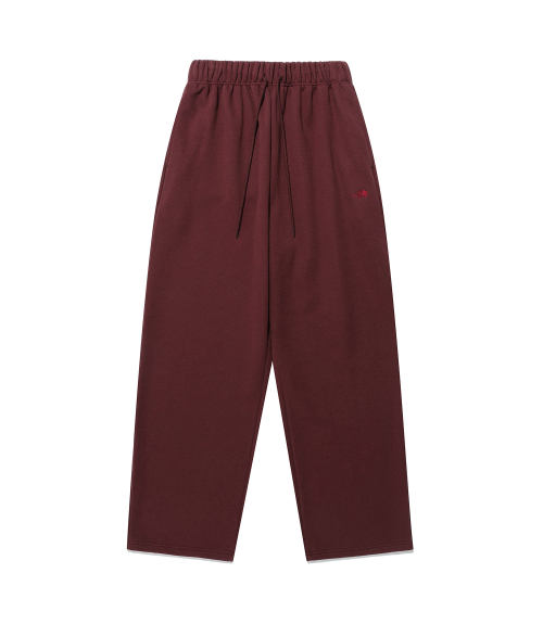 LOGO SWEAT PANTS_BURGUNDY(NG2FFUPA00A)