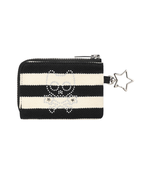 SKULL CAT WALLET BLACK(CV2FFUAB61A)