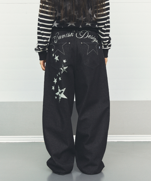 Джинсы W MILKY WAY DENIM PANTS BLACK (CV2FFFD111A)
