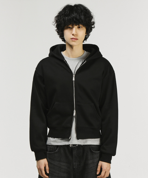 Кроп-зипка 2-way (Black)