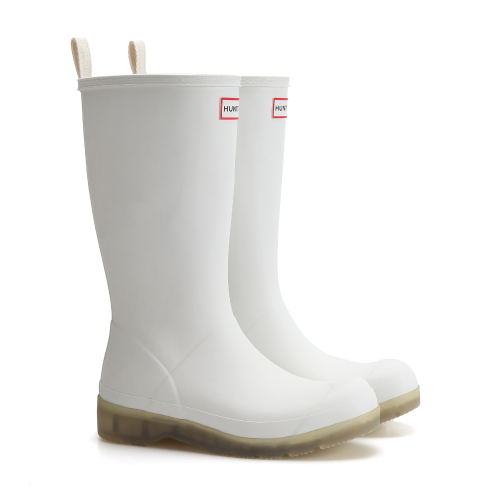 헌터() [WOMEN] 플레이 트랜스루센트 톨 레인부츠 - 셰이디드화이트 WFTK001RMASHW 상품 이미지