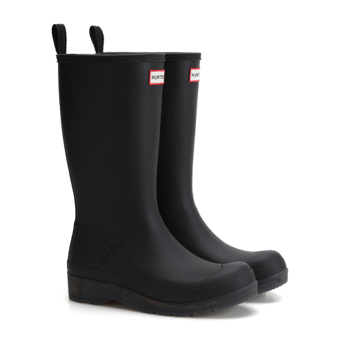 헌터() [WOMEN] 플레이 트랜스루센트 톨 레인부츠 - 블랙 WFTK001RMABLK 상품 이미지