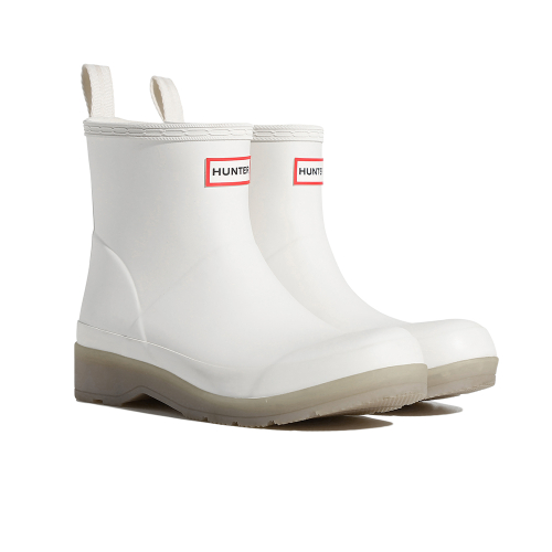 헌터() [WOMEN] 플레이 트랜스루센트 숏 레인부츠 - 셰이디드화이트 WFS4001RMASHW 상품 이미지