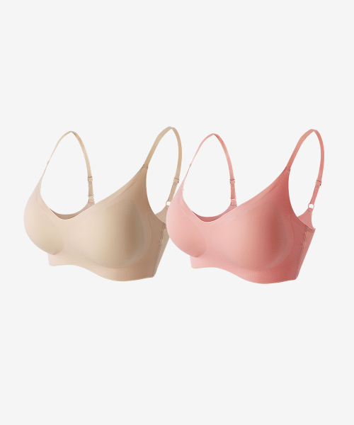 [2pack] 2cm real comfort volume bra thin pad
