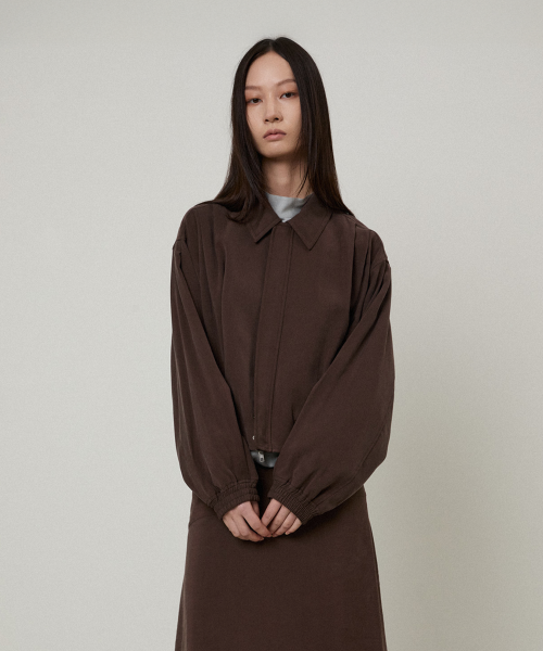 Блузон Fransis из купры Brown