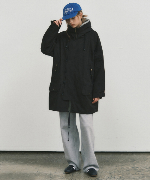 Фиштейл-парка W/N-3B Flight Jacket_BLACK(WC25-OT03)