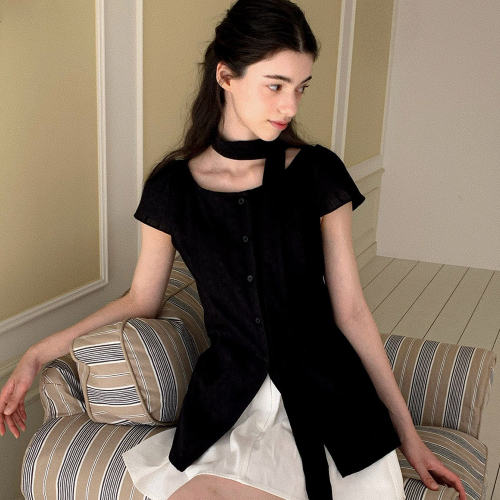 Cathy Blouse / Black