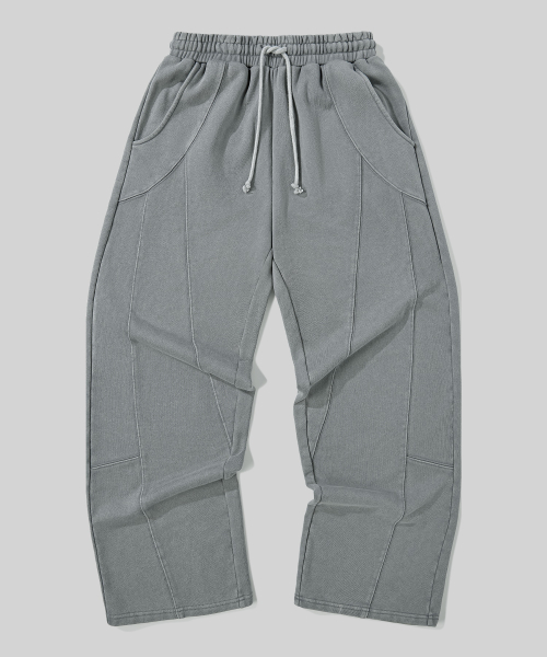 Спортивные штаны Multi Cut Line Pigment Sweatpants (Grey)