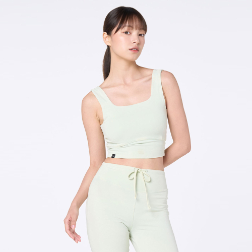 Винтажный базовый топ-бра OZTB5044 - Lime Green