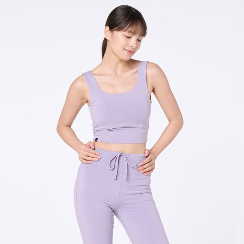 Базовый бра-топ OZTB5044 с винтажным эффектом, Purple Pink