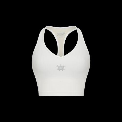 Спортивный топ DEMI Off White