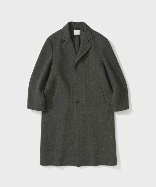SINGLE CHESTER COAT (HBT BROWN)