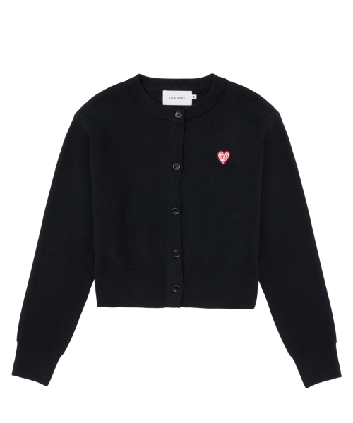 Matty Soft Breeze кроп-кардиган (WF) — Black