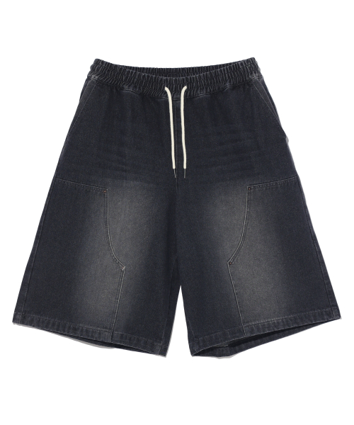 Бермуды Knee Patch Loose Bermuda Shorts LP8DU753_BLACK