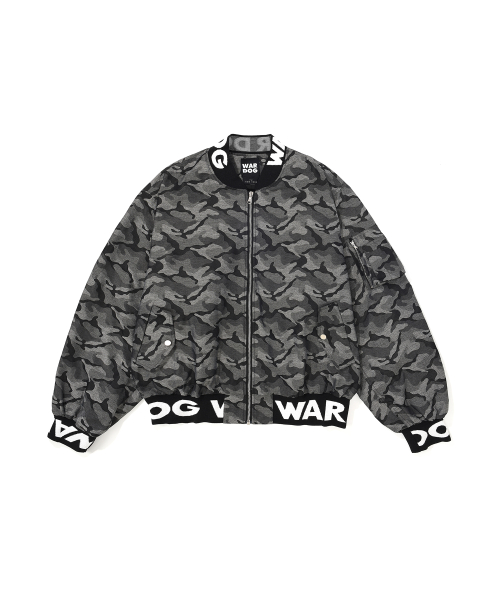 Камуфляжный бомбер
