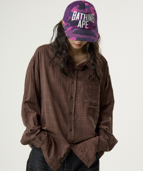 Рубашка Planet Check Brown