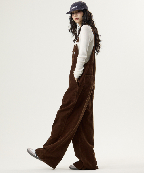 Вельветовый комбинезон Brown