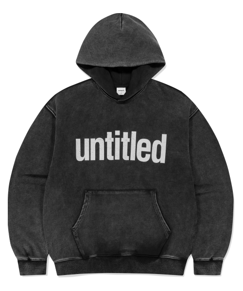 FADED UNTITLED HOODIE BLACK(MG2FFMM410A)