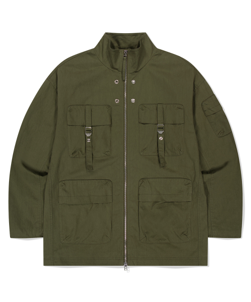 обработанный FIELD куртка KHAKI(MG2FFMB930A)