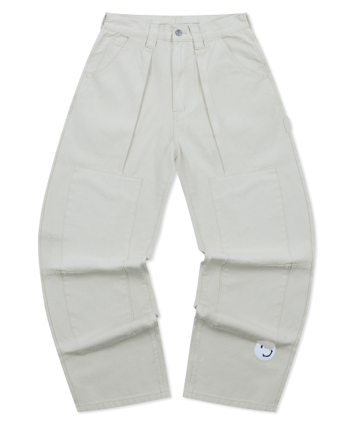 Брюки-карго GP156 Veiled Carpenter (CREAM)