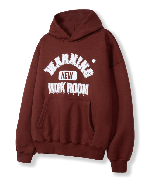 Худи оверсайз Workroom Burgundy