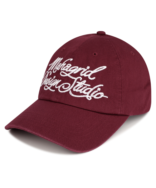 INK LOGO BALL CAP BURGUNDY(MG2FFMAB21A)
