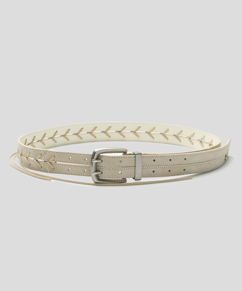 STRING BELT (LIGHT BEIGE)