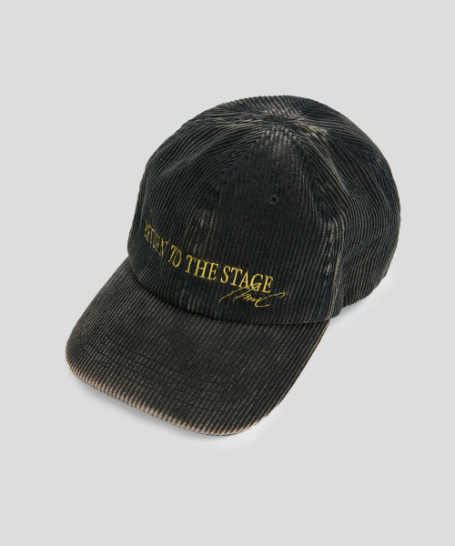 CORD CAP (BLACK)