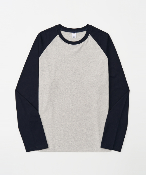 MINIMAL RAGLAN длинный рукав (темно-синий)