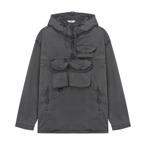 гарментдаинг тера анорак Dark Gray