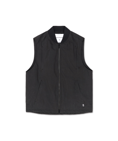 OVER VEST FADE BLACK