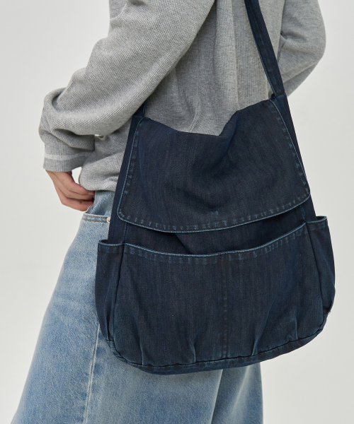 2WAY CANVAS BAG (BLUE)