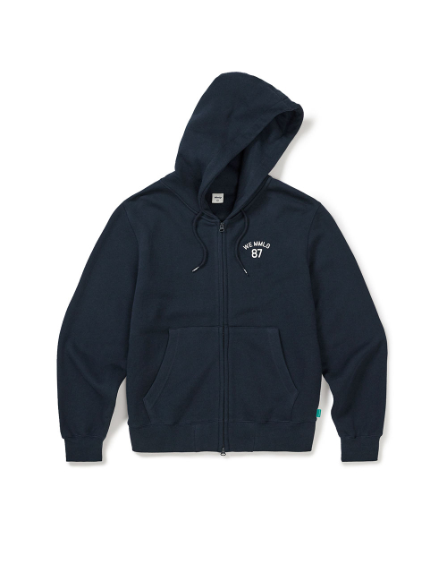 [Mmlg] WE HOOD ZIPUP (AUTHENTIC NAVY)