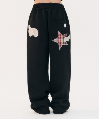 AMBLER エンブラー スウェットパンツ AP903 エンジェルスターパッチ 画像 1