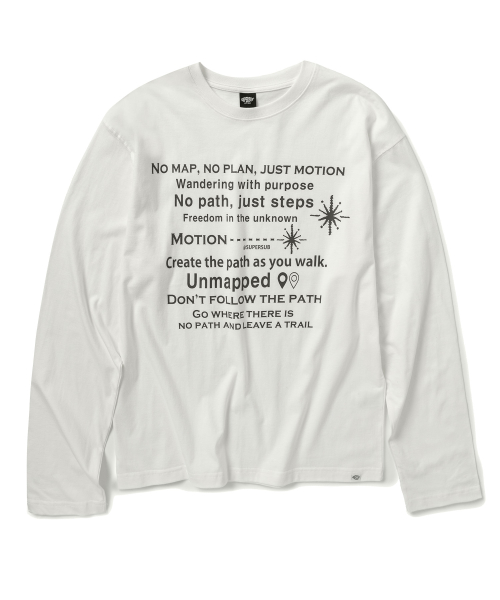 Лонгслив Just Motion - Off White