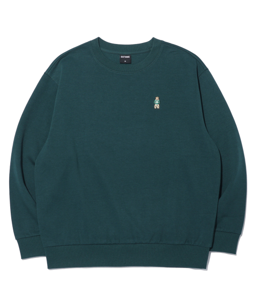 Свитшот Small Retro Bear LP8TU741_DARK GREEN