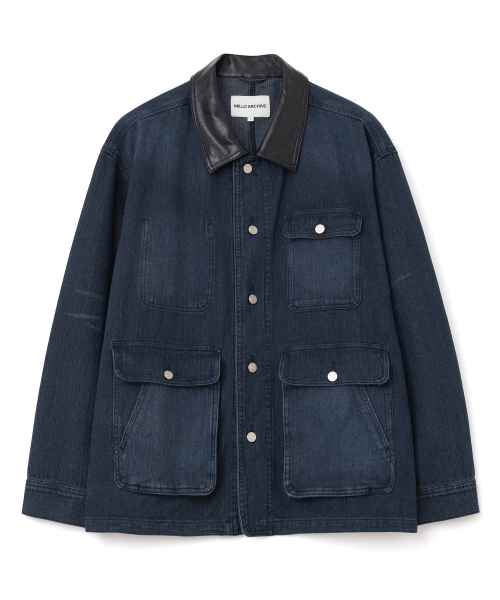 Куртка средней длины Denaty washed [Vintage Navy]